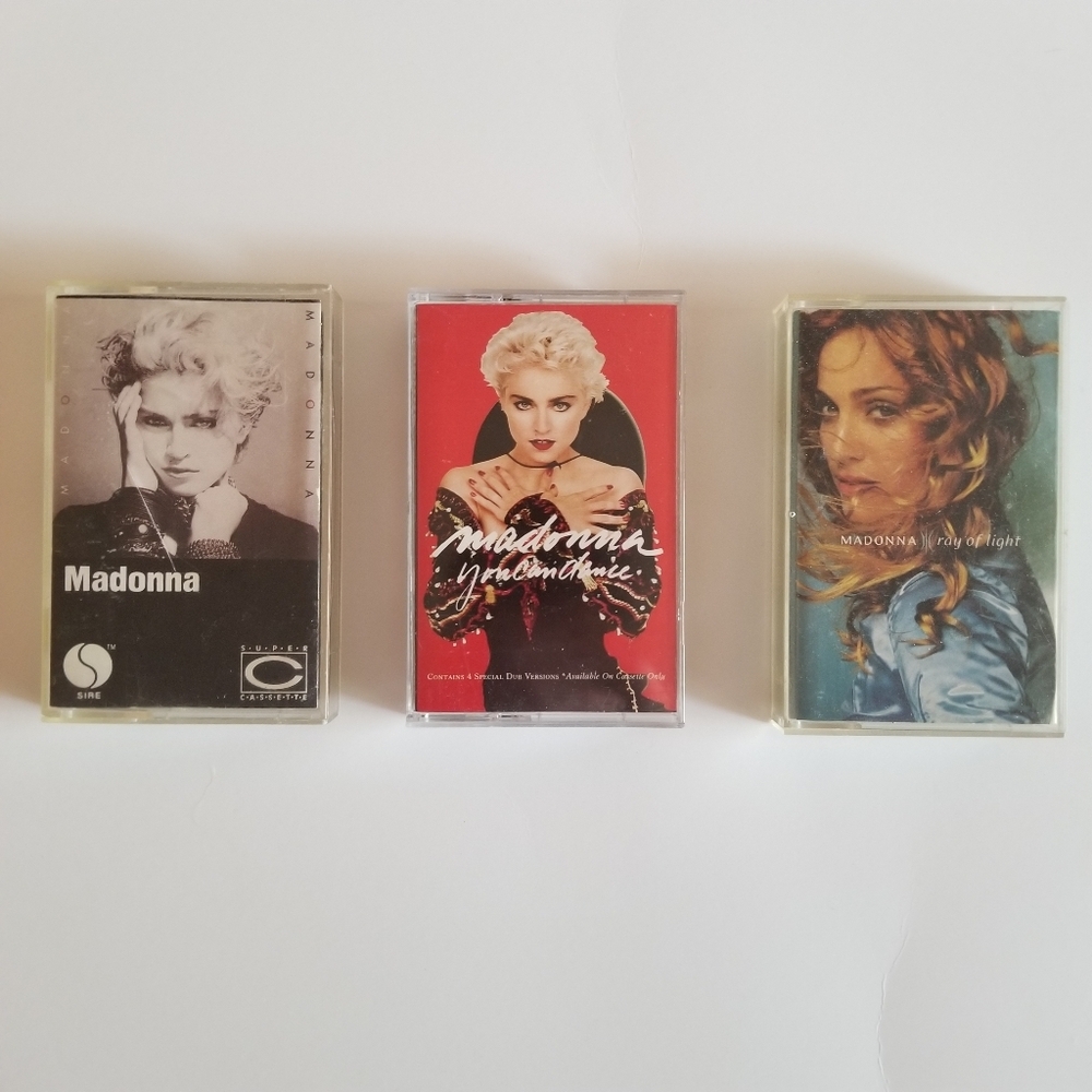 Madonna Cassette Tape Collection